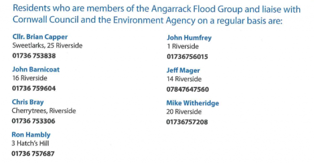 Angarrack Flood Group - Angarrack Flood Plan 2015